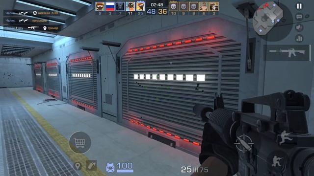 Илья играет с подписчиком в одной команде в игре Standoff 2 смотреть онлайн