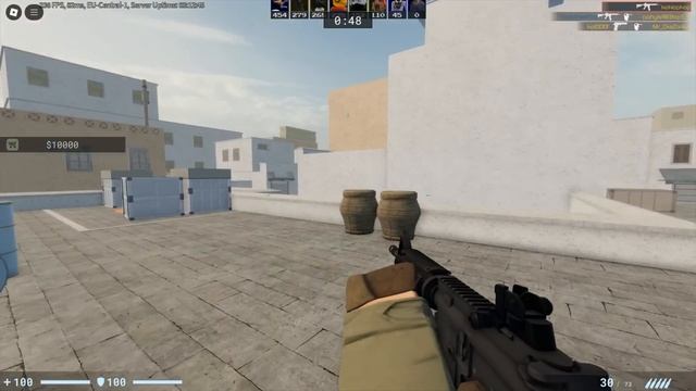 Это CS2, Но в ROBLOX смотреть онлайн