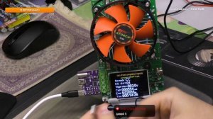 Первый тест нагрузки на кабеле HOCO