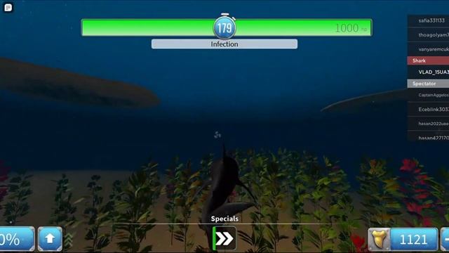 СТАВ АКУЛОЮ В ROBLOX SHARK BITE 2 🦈 смотреть онлайн