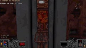 Blood E3M1 Прохождение 100% секретов - Ghost Town (Сложность Extra Cris