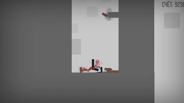угарный баг Stickman Dismount смотреть онлайн