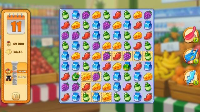 Supermarket Mania - Match 3 - Level 30 - 4 - Супермаркет Мания - Три в ряд смотреть онлайн