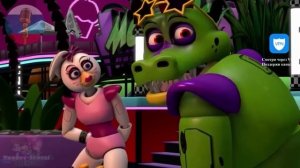 ФНАФ - Рокси и Грегори Милашки?! / FNAF Animation Угарная озвуч