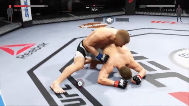 UFC® 2 (PS4) | HOOKER Vs DILLASHAW |  КЛАССНЫЙ БОЙ!! СМОТРЕТЬ ДО КОНЦА!!