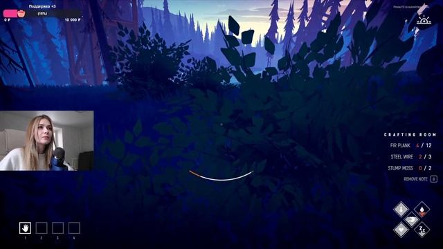 Очень красивая игра AMONG TREES | прохождение #1 стрим смотреть онлайн