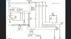 Nissan Qashqai j10 электросхема очистителя лобового стекла