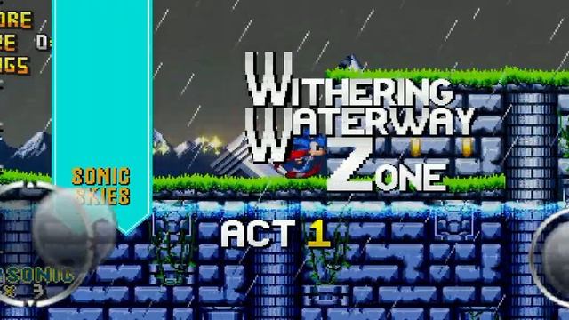 Sonic Skies(Android Port) Прохождение