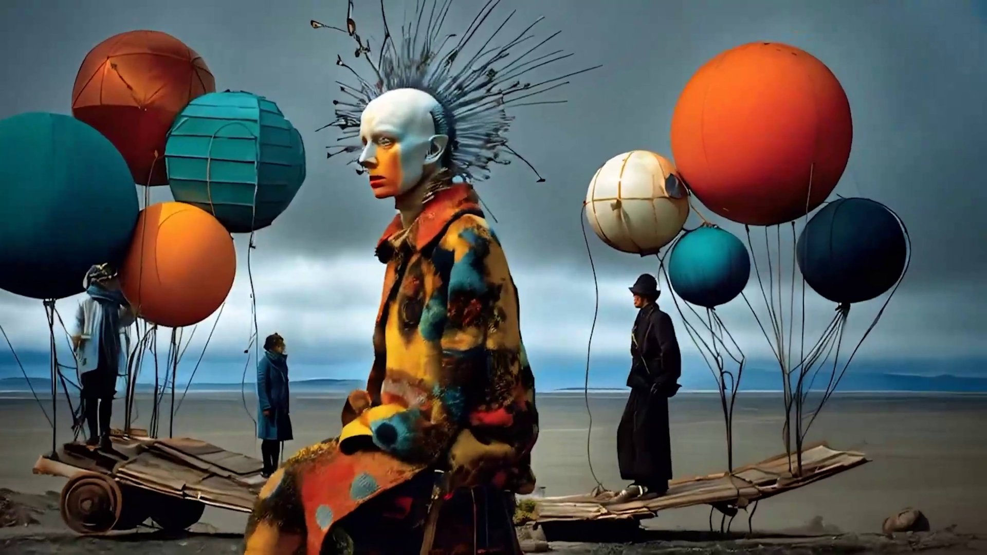 Графика сюрералистического мира (Midjourney & Higgsfield)