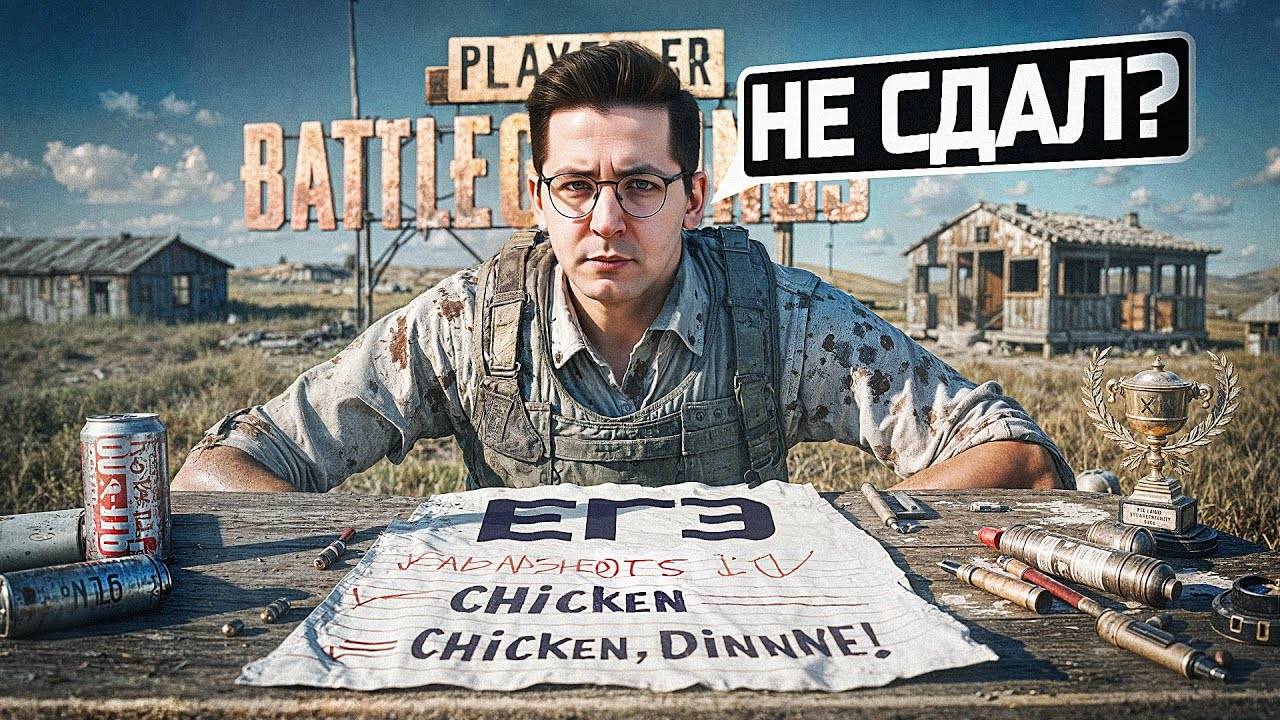 Recrent: СДАЛ ЕГЭ ПО ПАБГУ