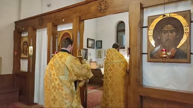 09.06.2022. Литургия. Попразднство Вознесения Господня. Св?