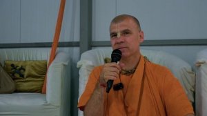 Е.С. Бхакти Расаяна Сагара Махарадж - Настройка на джапу (Фестиваль "Бхакти Джанани" 08.05.2025г.)