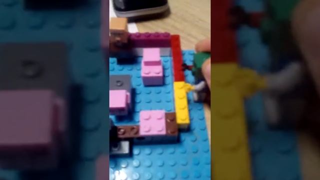 Лего майнкрафт деревня смотреть онлайн