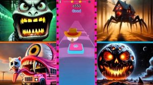 Томас  хунг Голодная звезда🆚Монстр из школьного автобуса 🎶 Лунные плитки Хоп EDM Rush 🎶