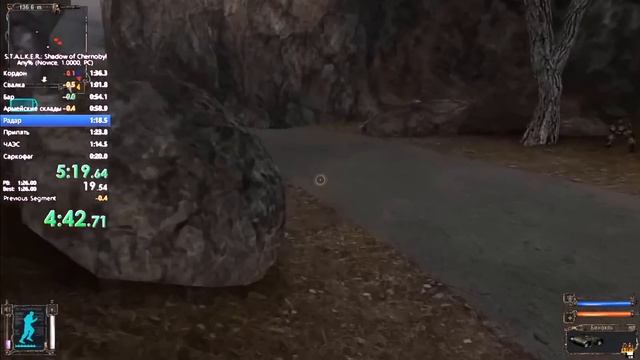 Сталкер Тень Чернобыля - Спидран any новичок 8:47 WR мир.