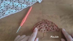 Модная косынка крючком! #косынка #вязаниекрючком #модн