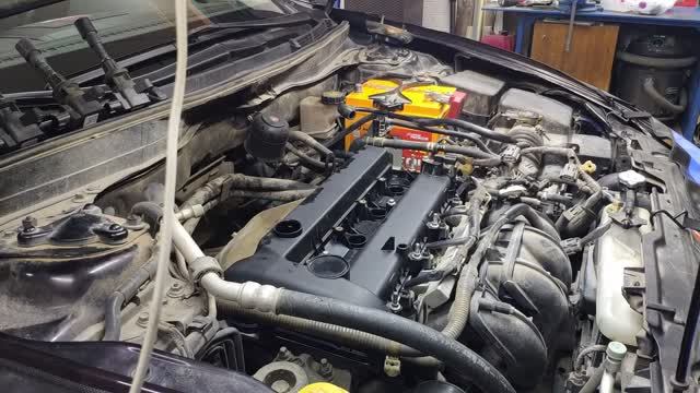 Чуть не попал на снятие ГБЦ. Замена прокладки клапанной крышки Мазда 6. смотреть онлайн