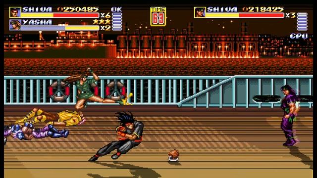 Streets of Rage Remake v5 2 #19 (Прохождение Shiva in Shiva) часть 1