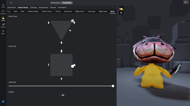 КАК СДЕЛАТЬ САМЫЙ БОЛЬШОЙ СКИН В РОБЛОКСЕ!!! смотреть онлайн