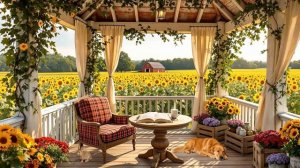 Летняя атмосфера для чтения. Звуки птиц.