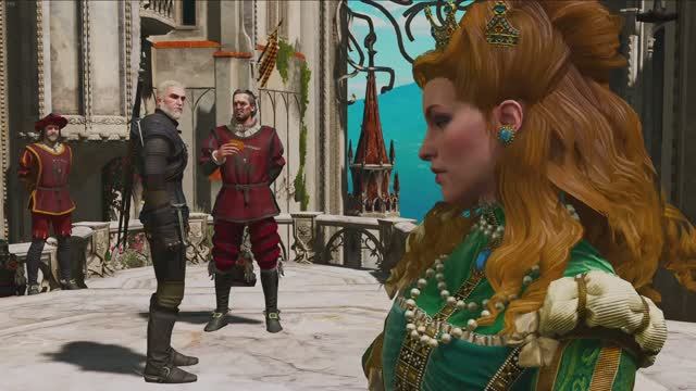 Ведьмак 3:Кровь  и вино.Вино-это святое.