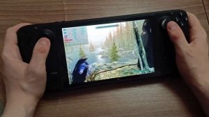 ОБЗОР SKYRIM НА СТИМ ДЕК ФПС И ГРАДУСЫ (SPECIAL EDITION)