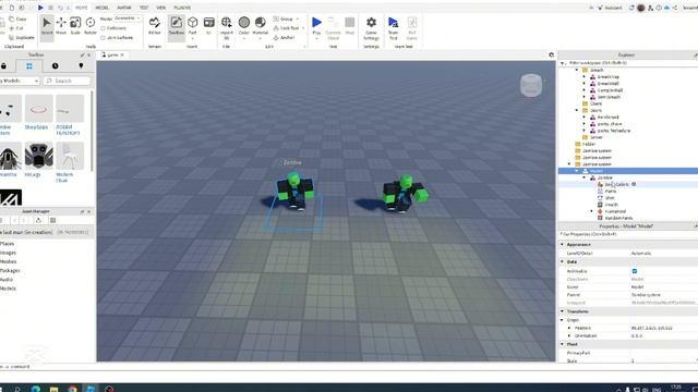 как (очень просто) создать зомби в роблокс студио / roblox смотреть онлайн