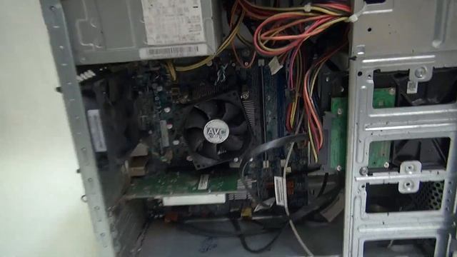 Lenovo H420 - После пожара