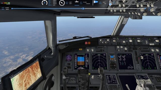 X-plane 11 / 737-800 "zibo 3_39_17b" /UHMM-UEEE/ IVAO 2 борта+ / Trip around the world /№38 смотреть онлайн