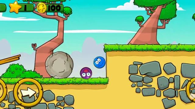 проходим 5 уровень синего шарика