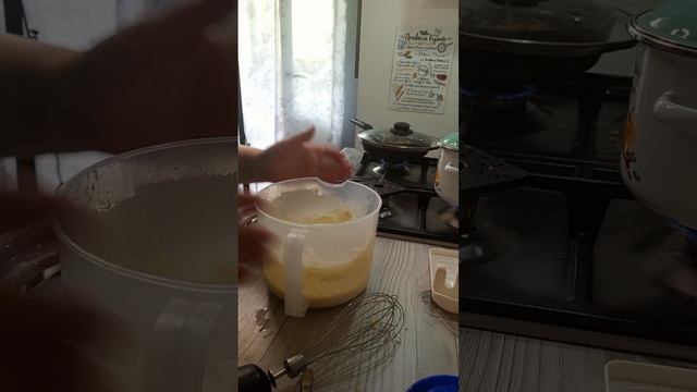 ленивый пирог с капустой и яйцом