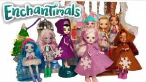 Энчантималс Куклы Зимняя Коллекция DIY Enchantimals  / Pretty Katy Queen