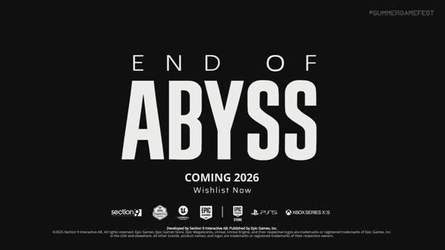 End of Abyss | World Premiere Trailer | Summer Game Fest 2025 смотреть онлайн