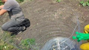 Делаем загон для уток. Быстро и дёшево.