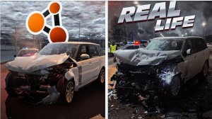 Реконструкция аварии в BGdrive на вымышленных событиях.