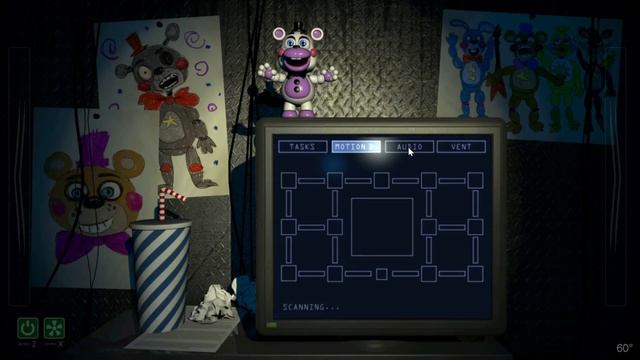 прохождение FNaF 6 Freddy Fazbear's Pizzeria Simulator #2