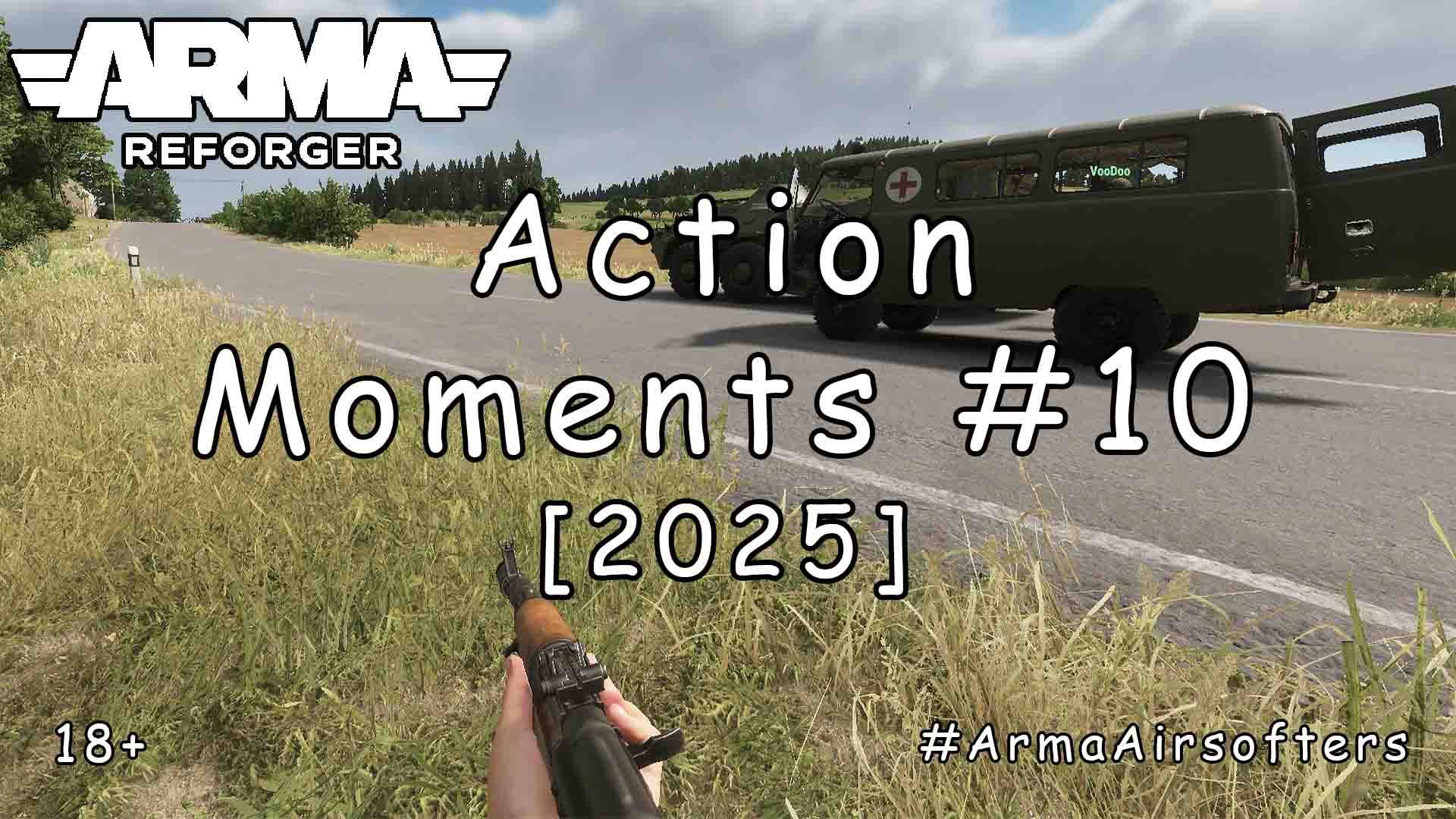 ARMA Reforger - Зрелищные моменты #10 - Заценил СВД [2025] смотреть онлайн