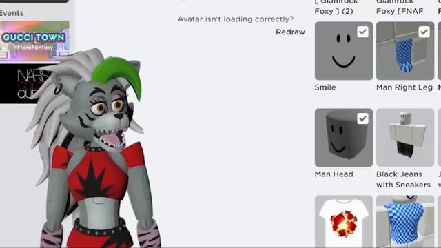 Создание аккаунта ГЛАМРОК ФОКСИ в Roblox Перезалив смотреть онлайн