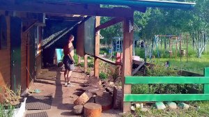 РАЗБИРАЕМ КУХНЮ НА ДРОВА