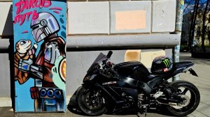 Kawasaki ZX10R Gen 4 Roll and Drag race