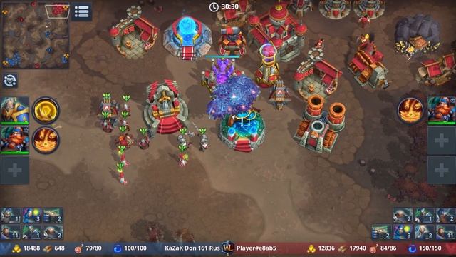 Супероружие в размене базами ☆ WAR LEGENDS ☆ Мобильная RTS смотреть онлайн