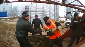 замена каната на кране скг-63/100 2