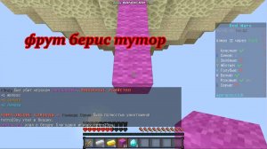 тутор по фрут берис + игра в бедварс