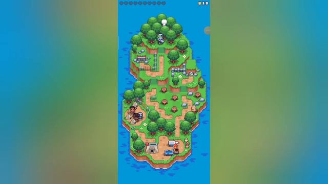 Чья эта хижина?🤔 " Tiny Island Survival #2" смотреть онлайн