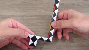 КАК СДЕЛАТЬ СОБАКУ  из змейки Рубика. Фигура №2