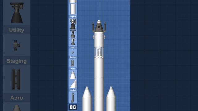 Ракета для новичков в Space flight simulator смотреть онлайн
