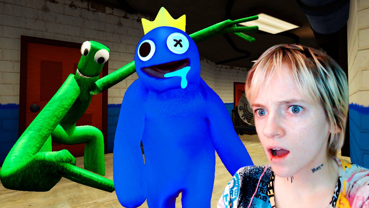 ПРОШЛА ДО КОНЦА В РАДУЖНЫЕ ДРУЗЬЯ Rainbow Friends смотреть онлайн