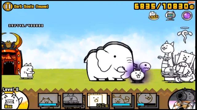 прохождение без золотых билетов | The Battle Cats #2 смотреть онлайн