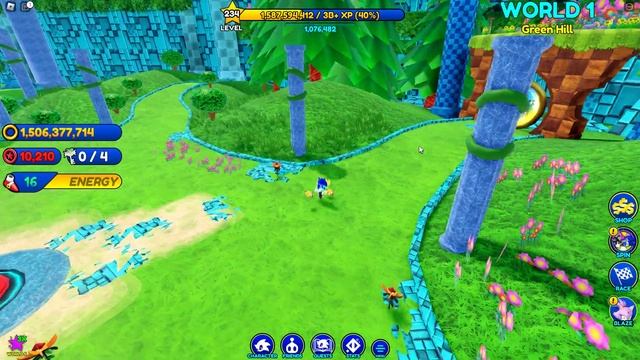 играем в Sonic Speed Simulator на компьютере. Новое обновление и смотреть онлайн