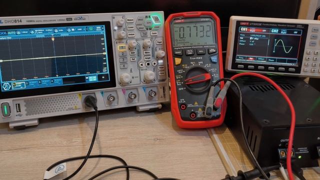 CA 3 FB 600 замер мощности, THD в пределах 1%
